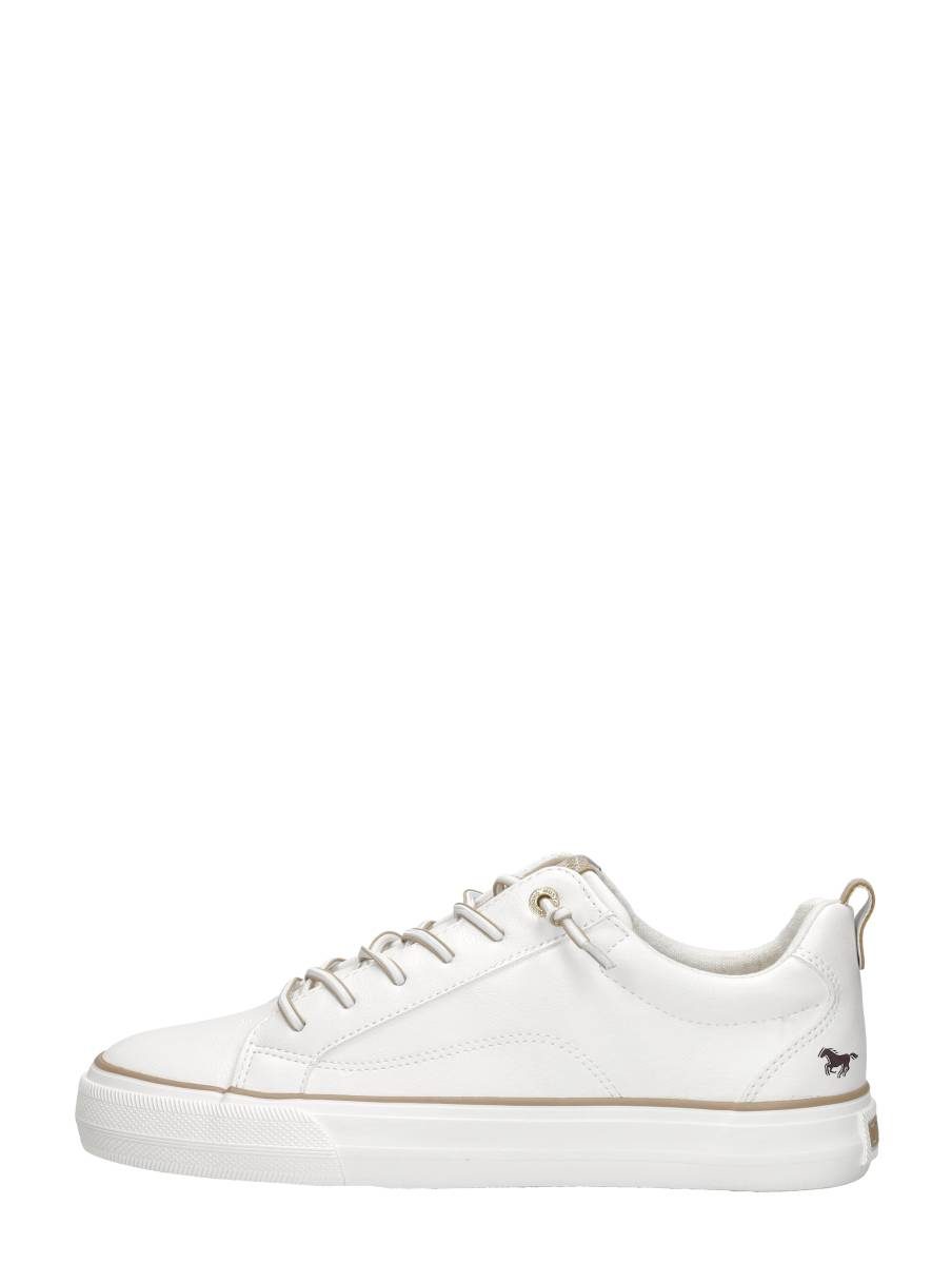 Mustang - Veterschoenen Laag – wit