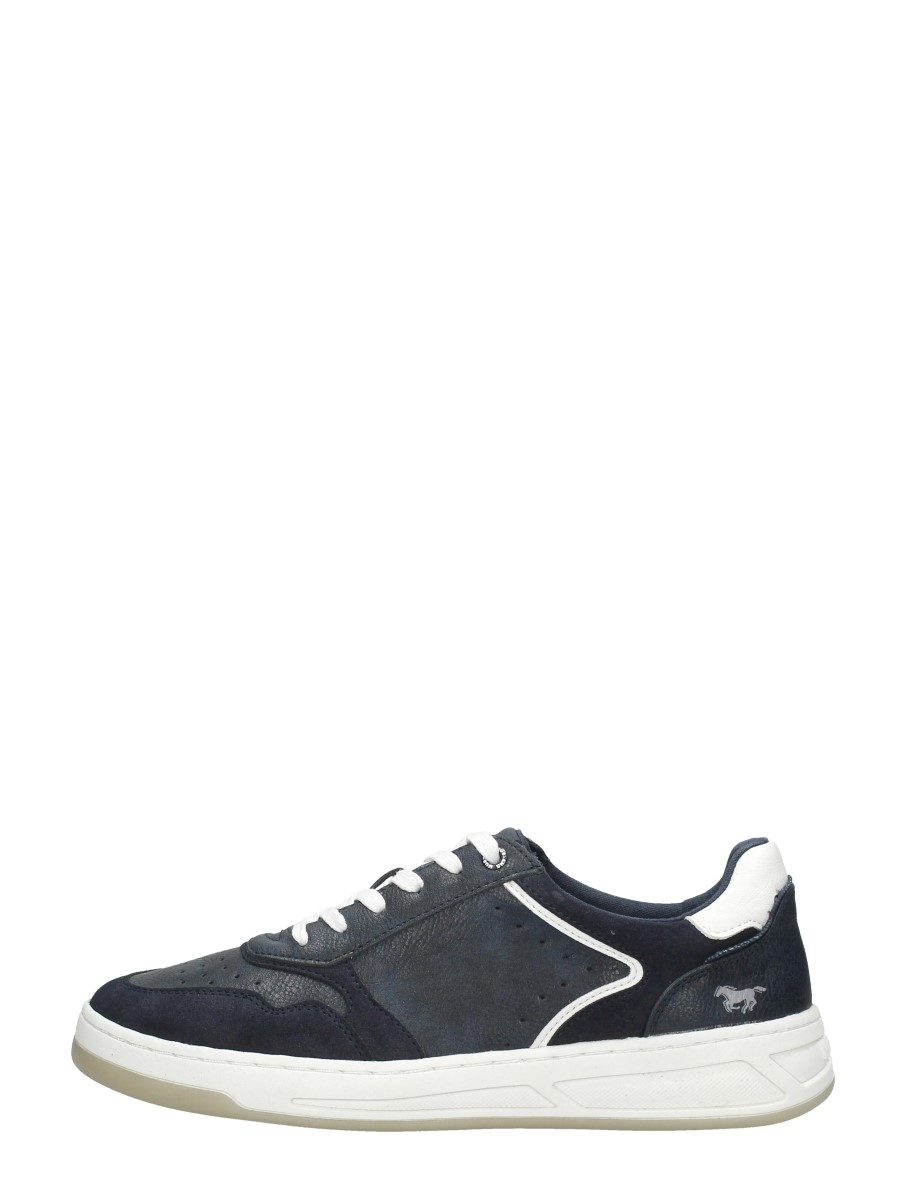 Mustang - Veterschoenen Laag – blauw