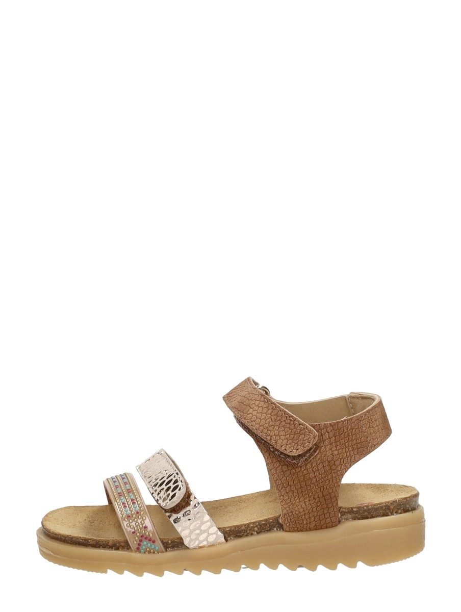 Develab - Meiden Sandalen – cognac