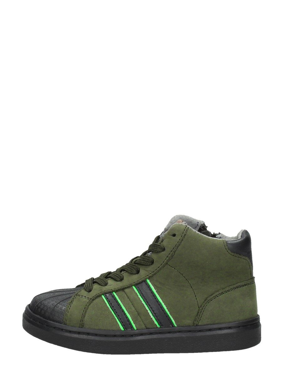 Keq - Jongens Veterschoenen – groen