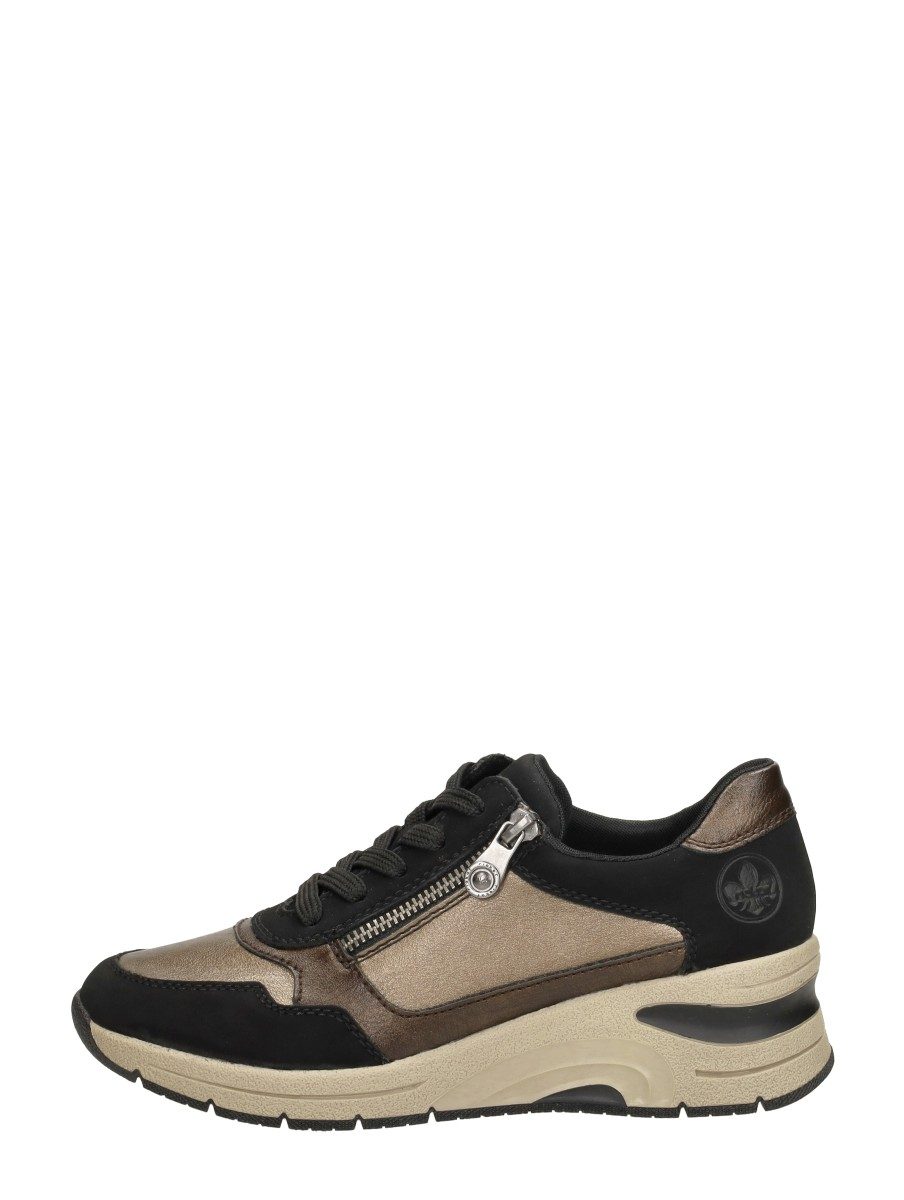 Rieker - Sneakers Laag – donkerbruin