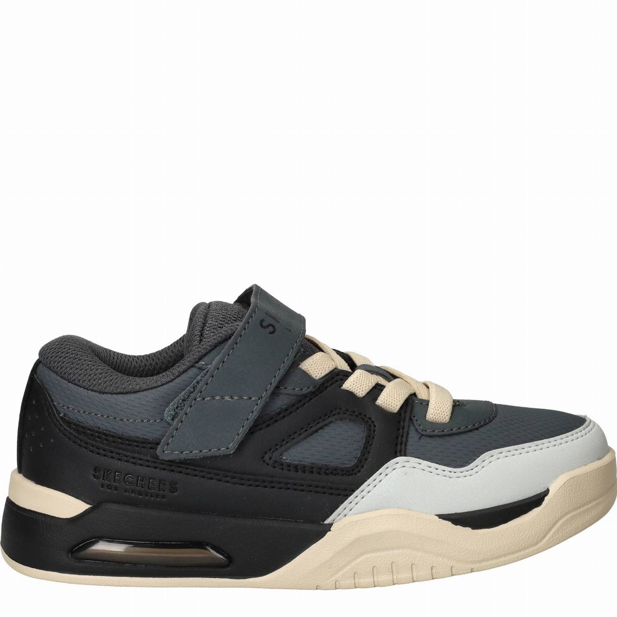 Skechers Court Tech Sneakers Jongens Grijs