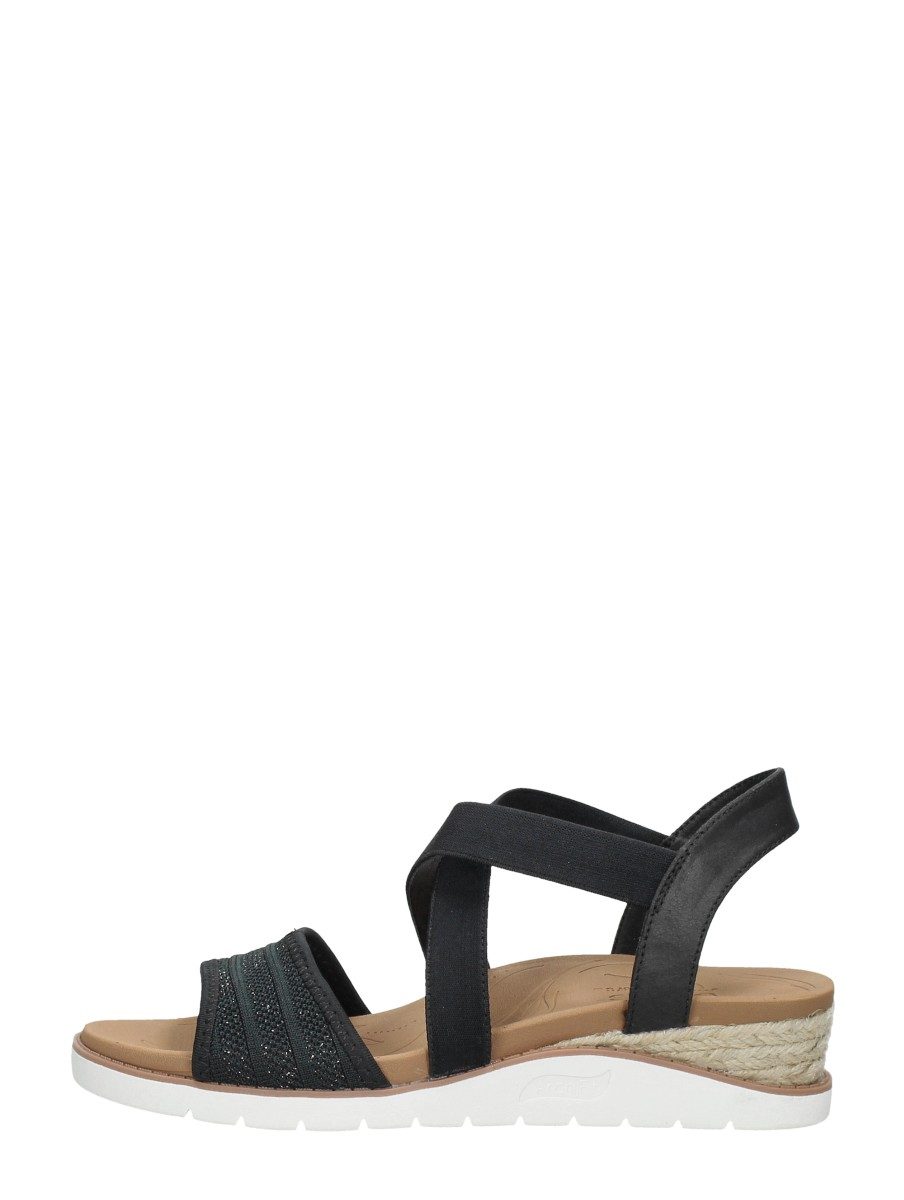 Bobs From Skechers - Bobs Arch Fit Beach Kiss – zwart