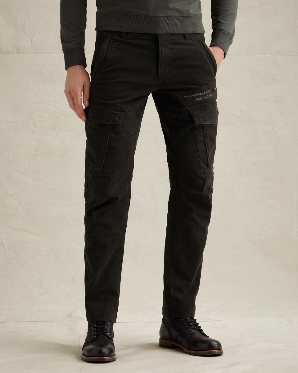 Nordrop relaxed fit cargobroek – black
