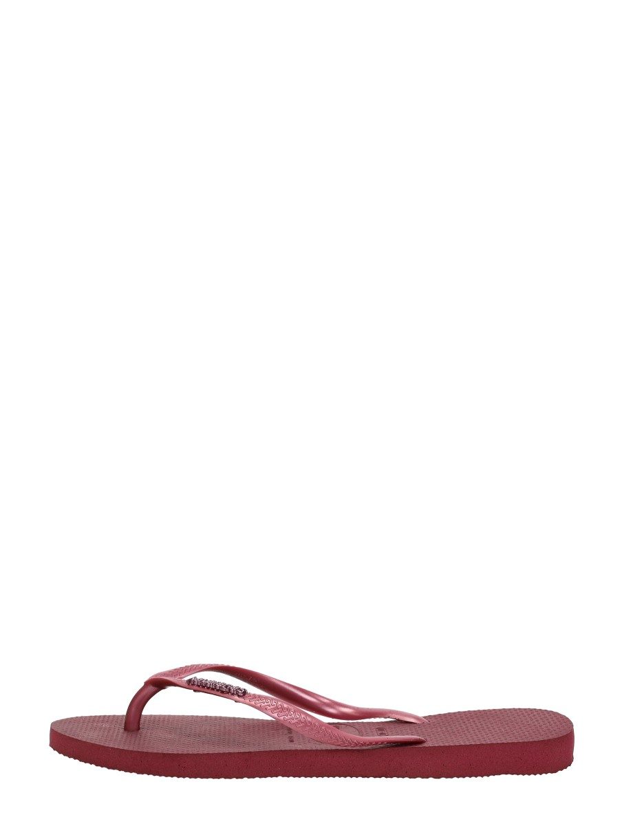 Havaianas - Hav. Slim Logo Metallic – bordeaux