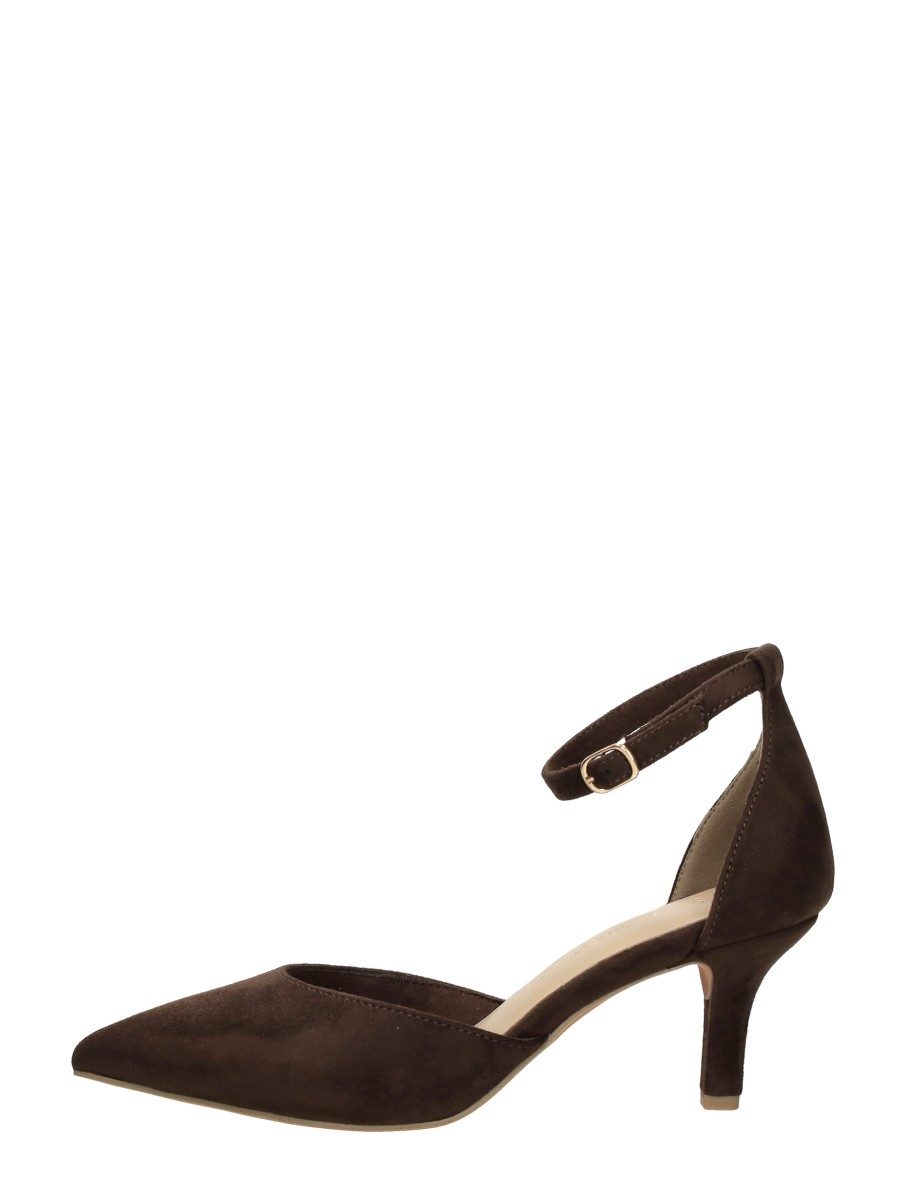 Marco tozzi - Pumps – donkerbruin