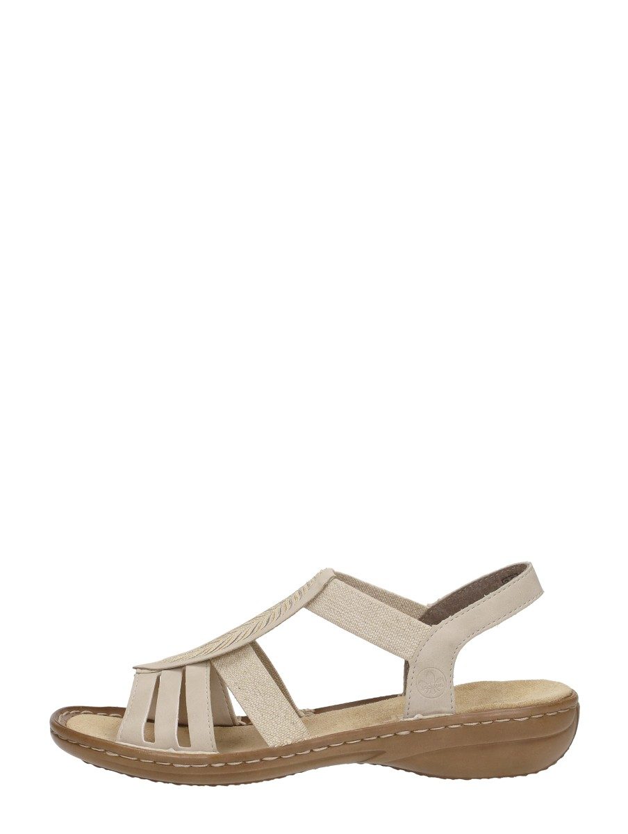 Rieker - Sandalen Plat – beige