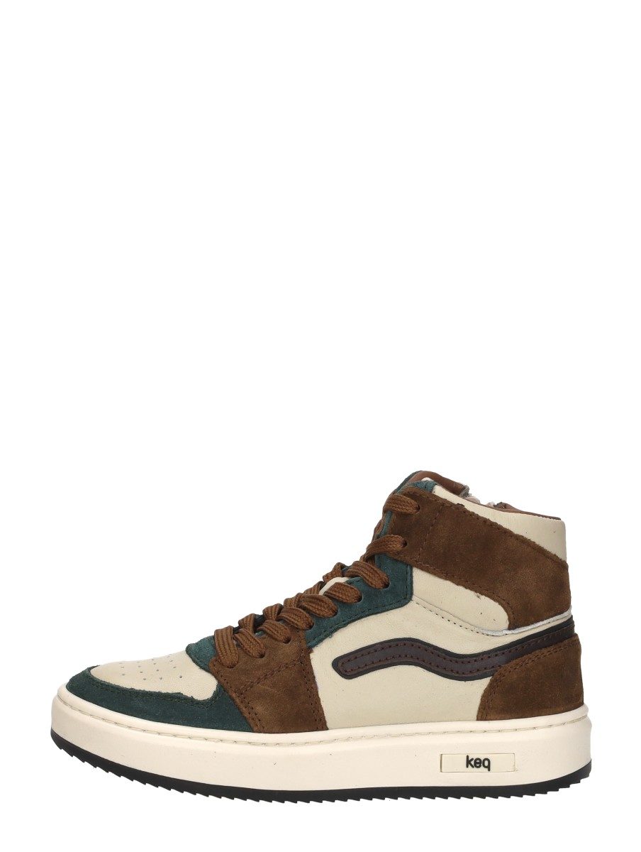 Keq - Veterschoenen Hoog – groen
