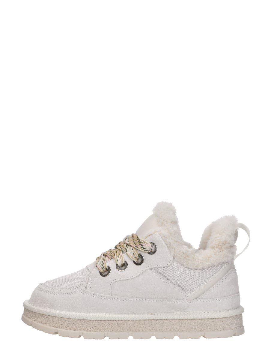 Shoecolate - Veterschoenen Laag – gebroken wit