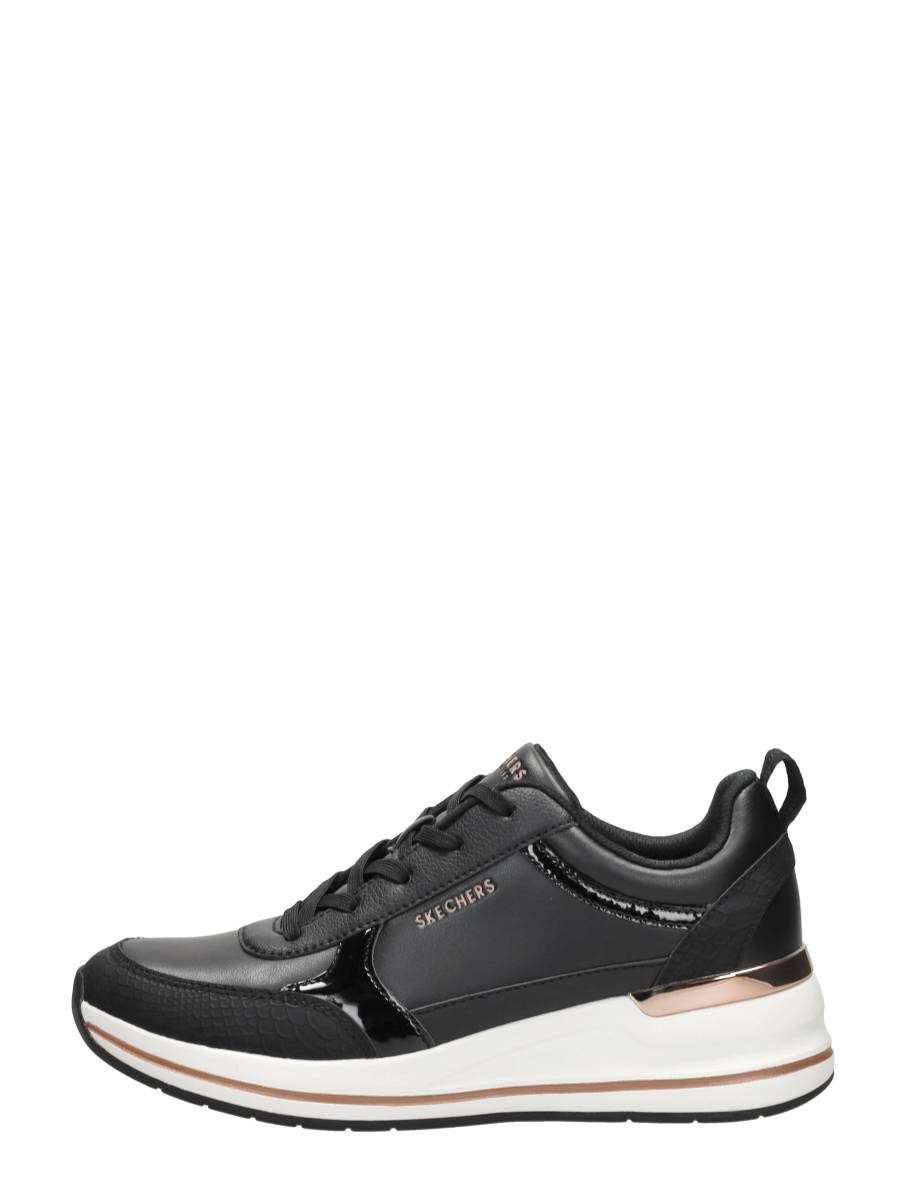 Skechers - Billion 2 - Mid Lace Up – zwart