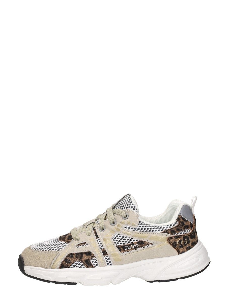 Sub55 - Sneakers Laag – beige – foto 1 van 4