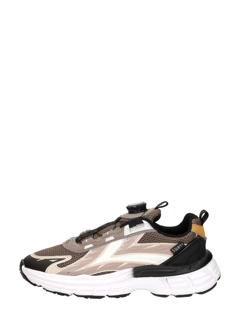 Sub55 - Sneakers Laag Middel Bruin – middelbruin