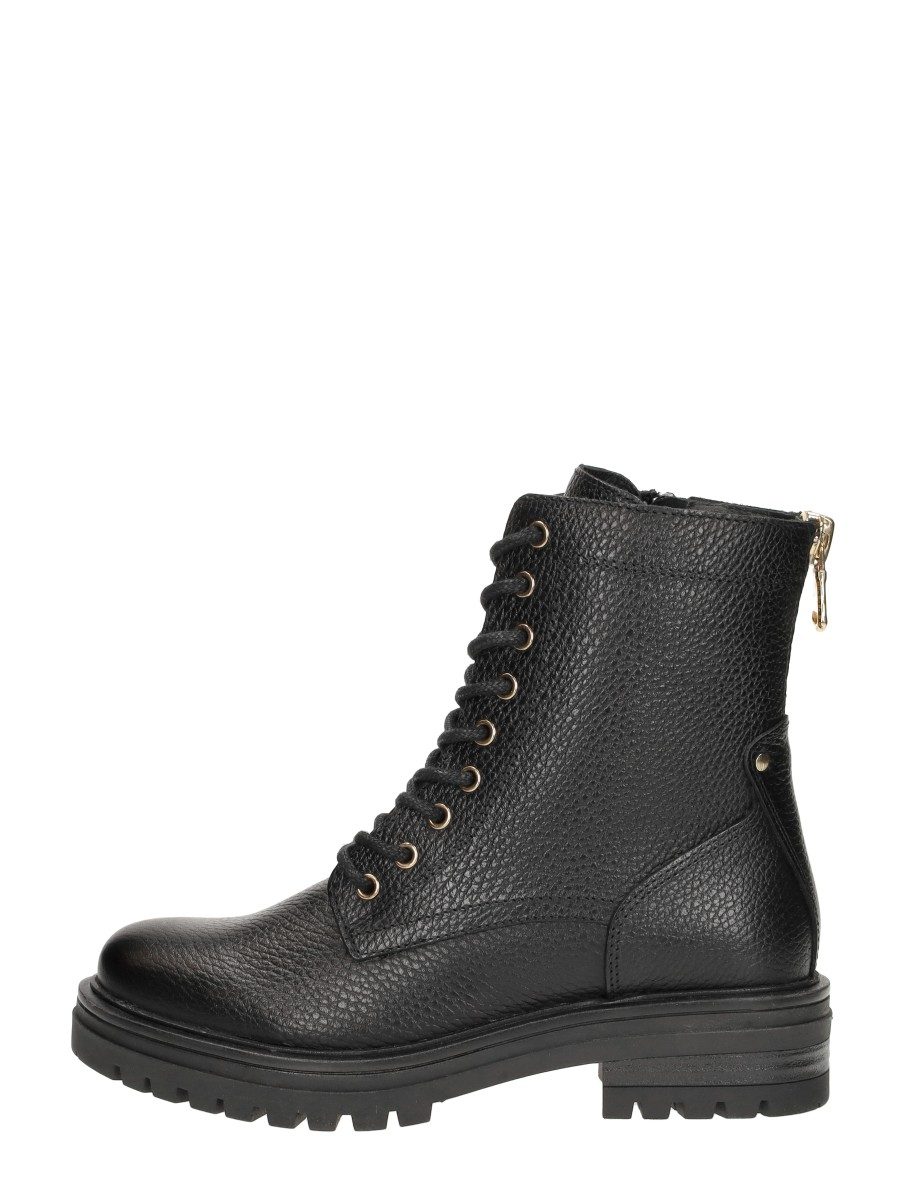 Sub55 - Veterschoenen Hoog – zwart