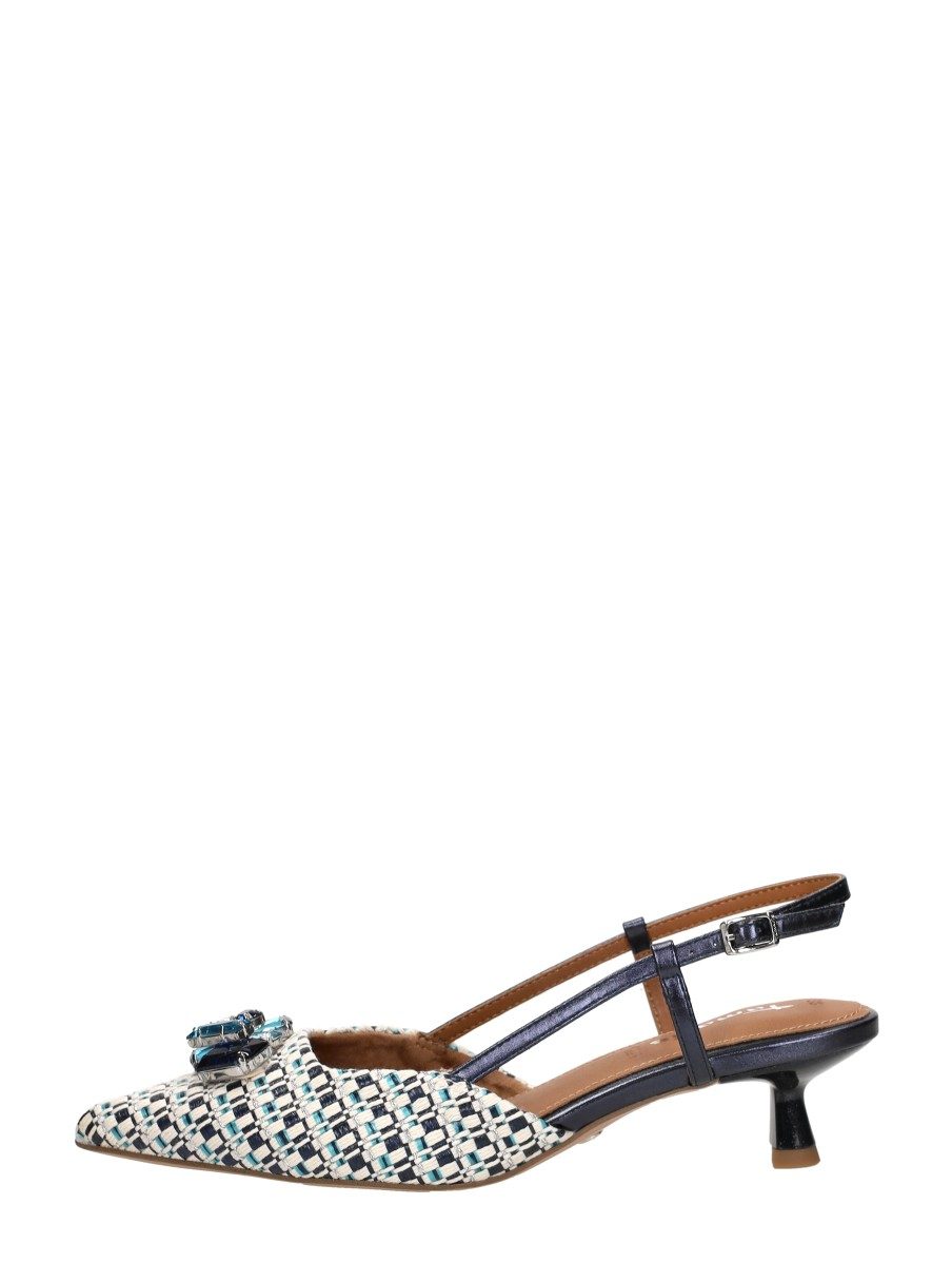 Tamaris - Slingbacks – blauw