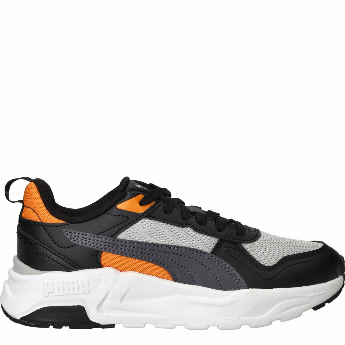 Puma Trinity 2 LT Sneakers Jongens Zwart