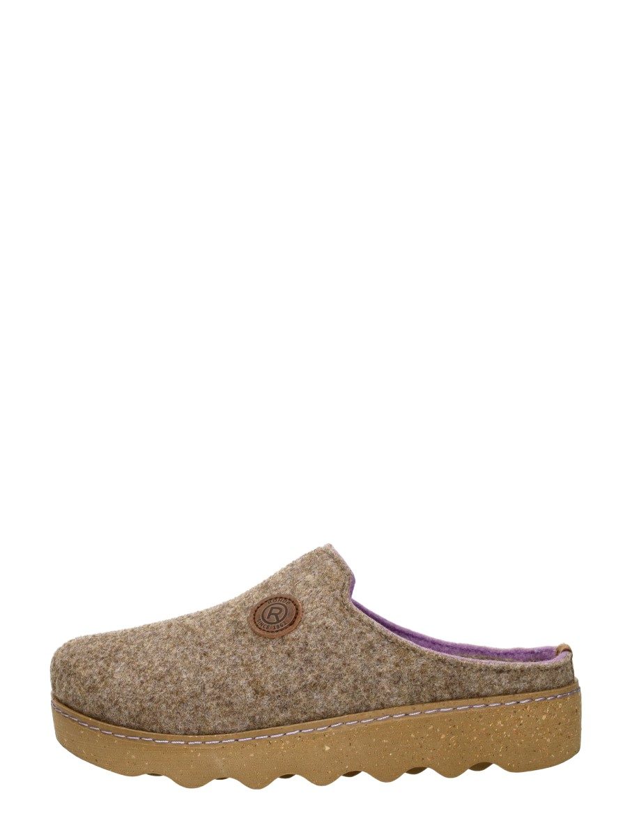 Rohde - Pantoffels Open – taupe