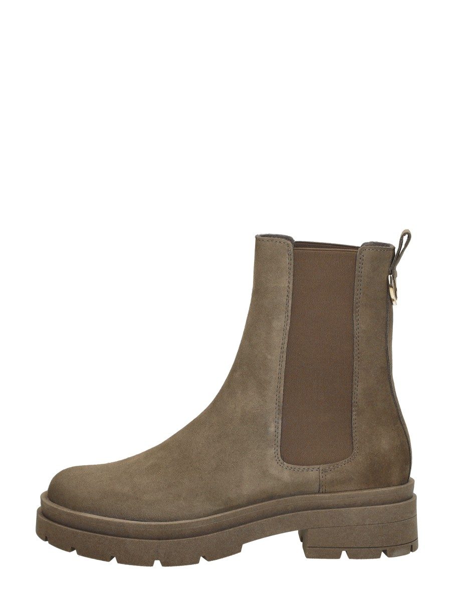Red Rag - Enkellaarsjes Plat – taupe