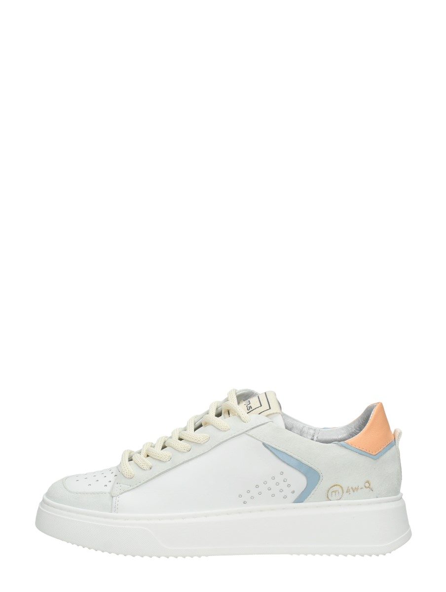 MJUS - Veterschoenen Laag – wit