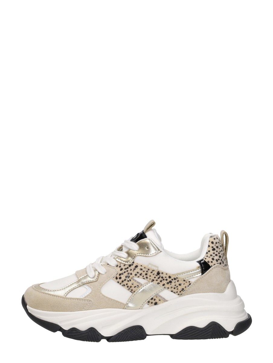 Sub55 - Sneakers Laag – beige