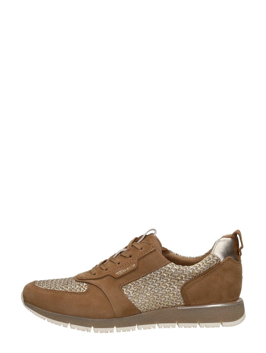 Tamaris - Sneakers Laag – cognac