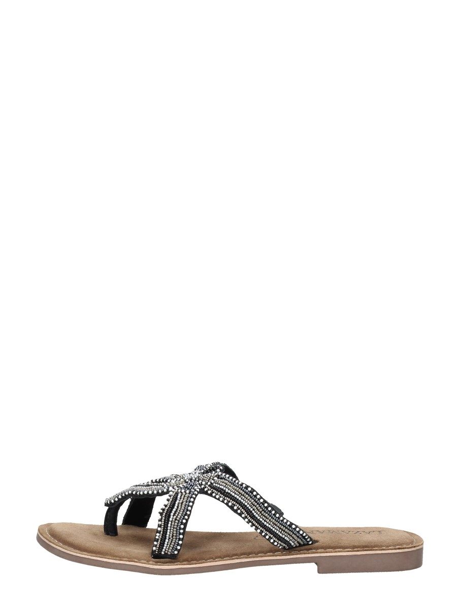 Lazamani - Teenslippers – zwart