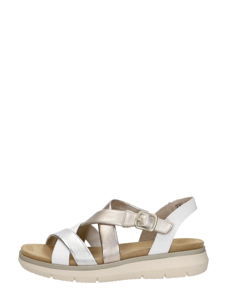 Remonte - Sandalen Plat – wit