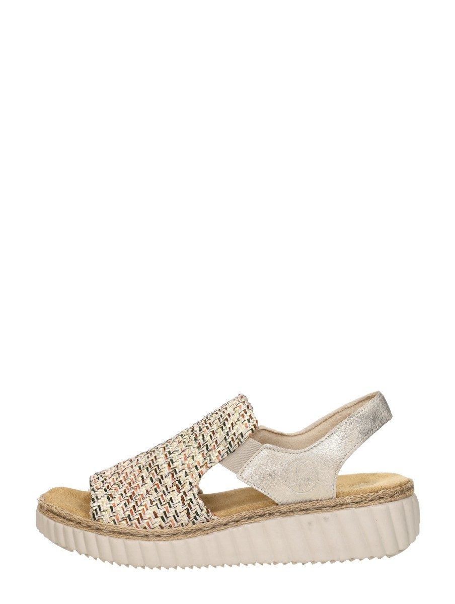 Rieker - Sandalen Plat – beige