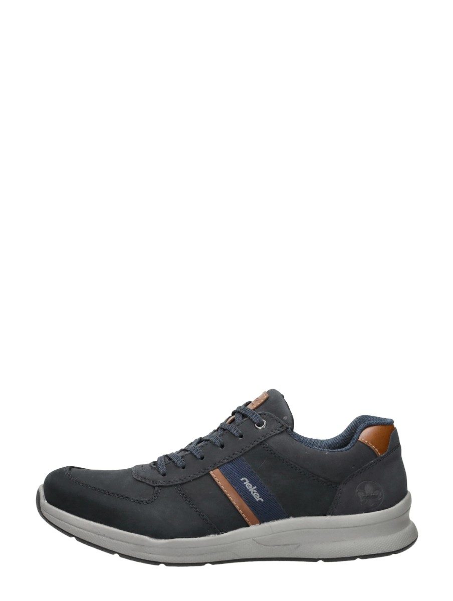 Rieker - Veterschoenen Laag – blauw – foto 1 van 4
