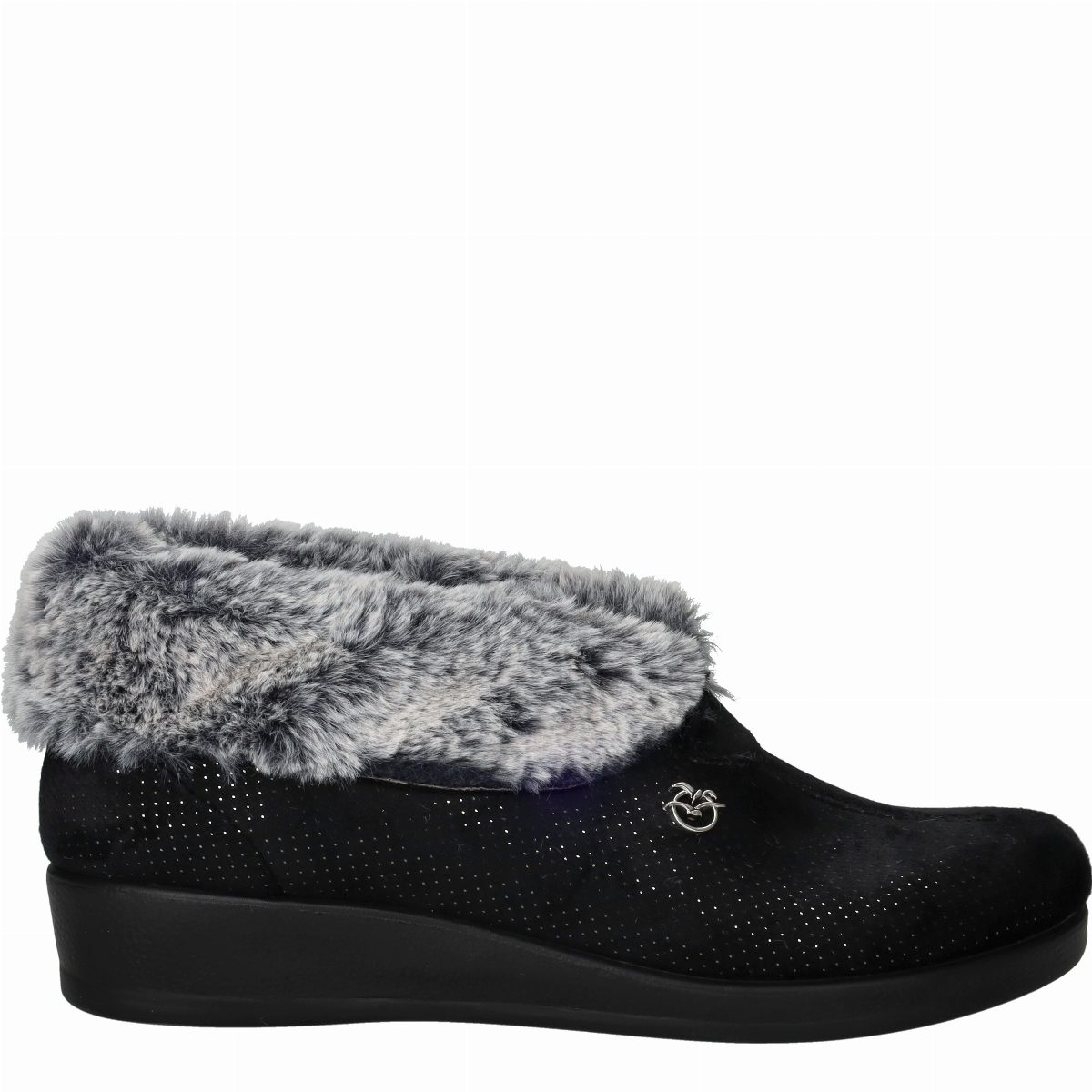 Belizia Pantoffels Dames Zwart