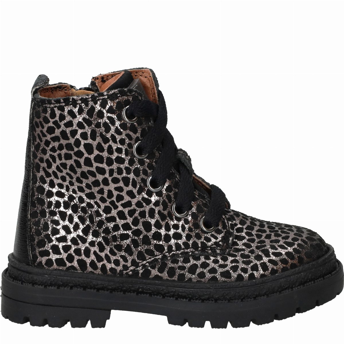 IK-KE Veterboots Zwart