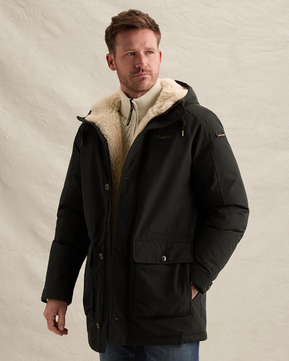 B9 Aviation parka – black