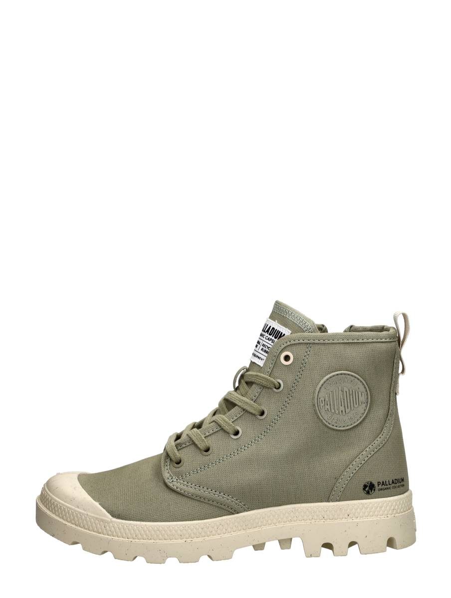 Palladium - Pampa Hi Zip Oragnic – khaki