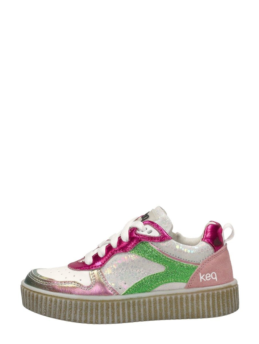 Keq - Sneakers Laag – fuchsia