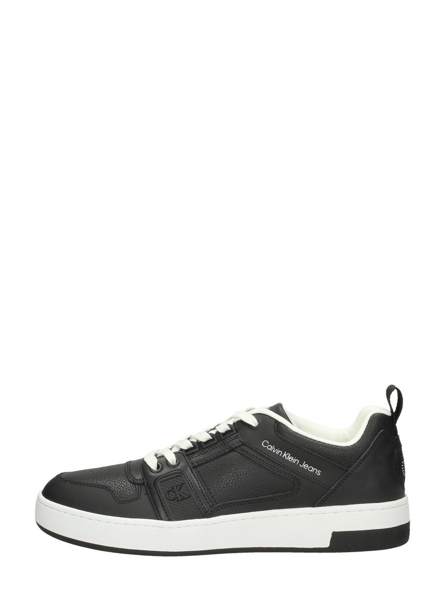 Calvin Klein - Basket Cupsole R Lth-tpu Instert – zwart