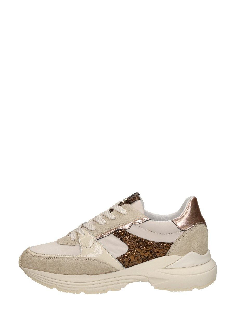 Red Rag - Sneakers Laag – beige