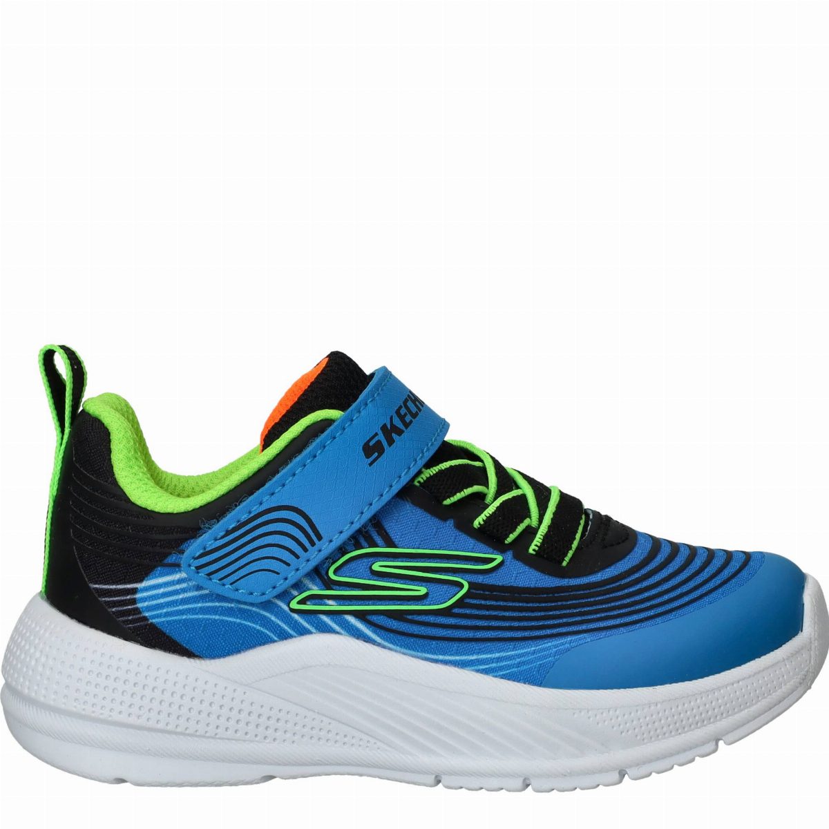 Skechers Microspec Advance Sneakers Jongens Blauw