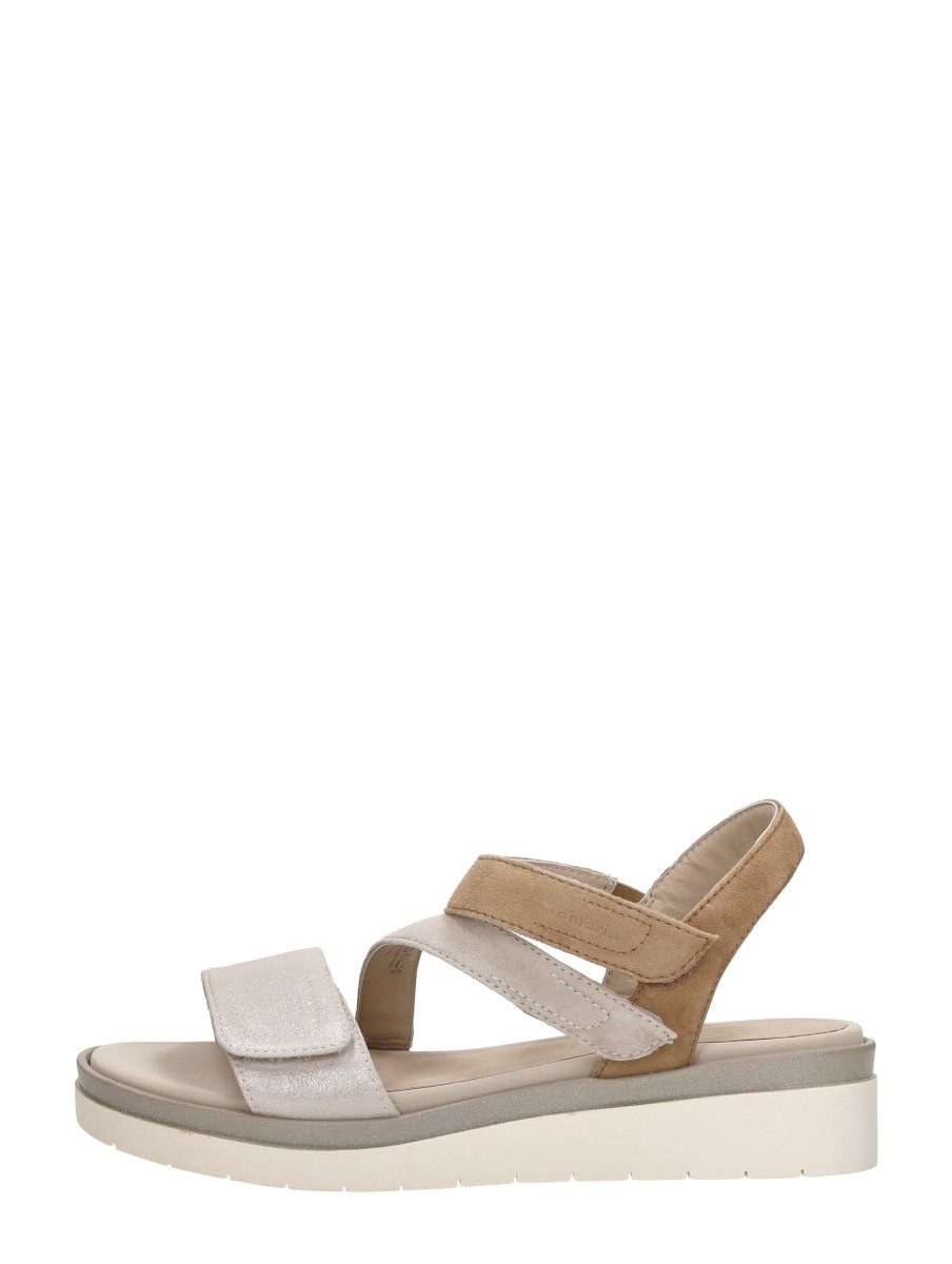 Tamaris Comfort - Sandalen Plat – beige