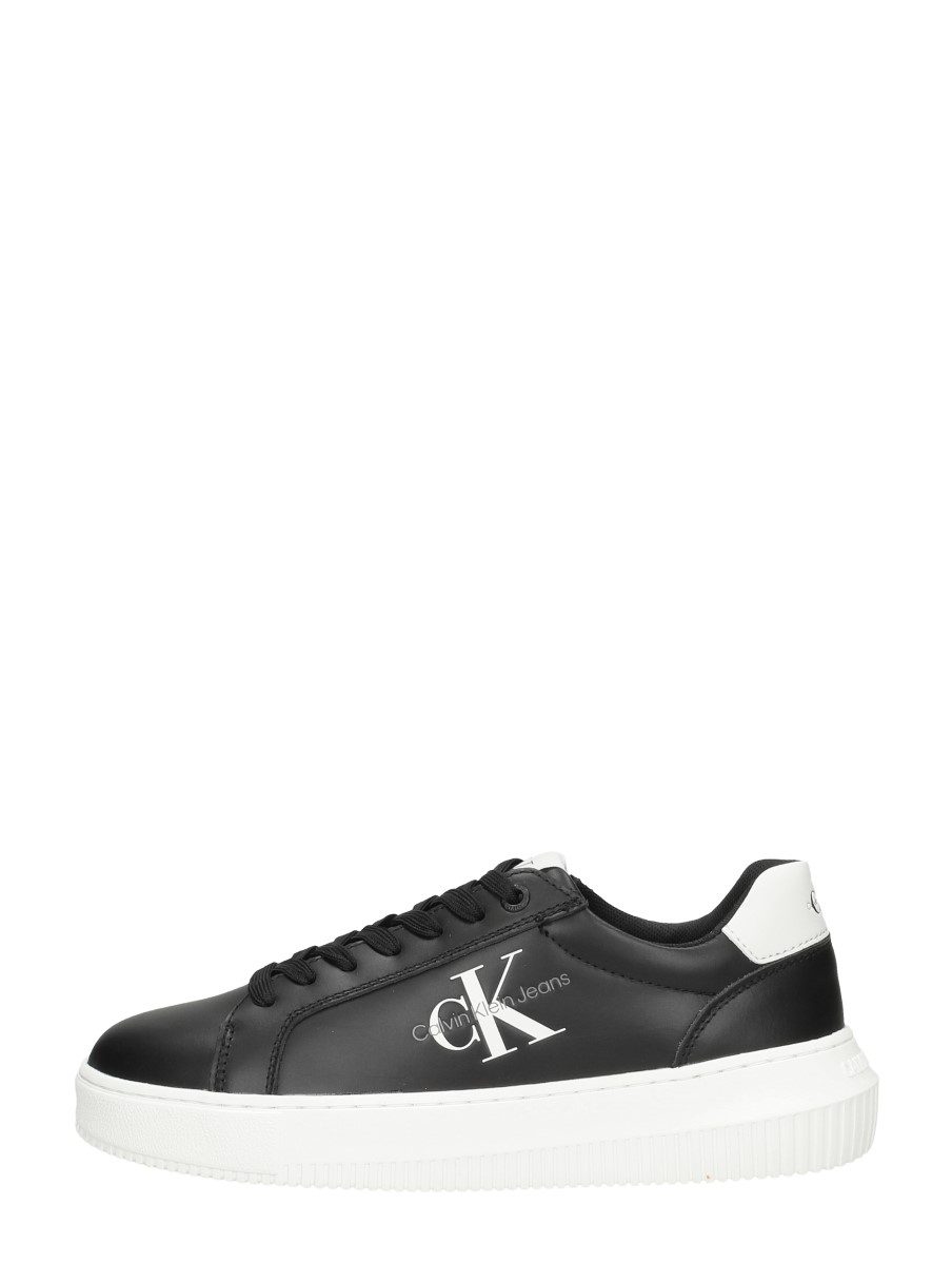 Calvin Klein - Chunky Cupsole Monologo W – zwart