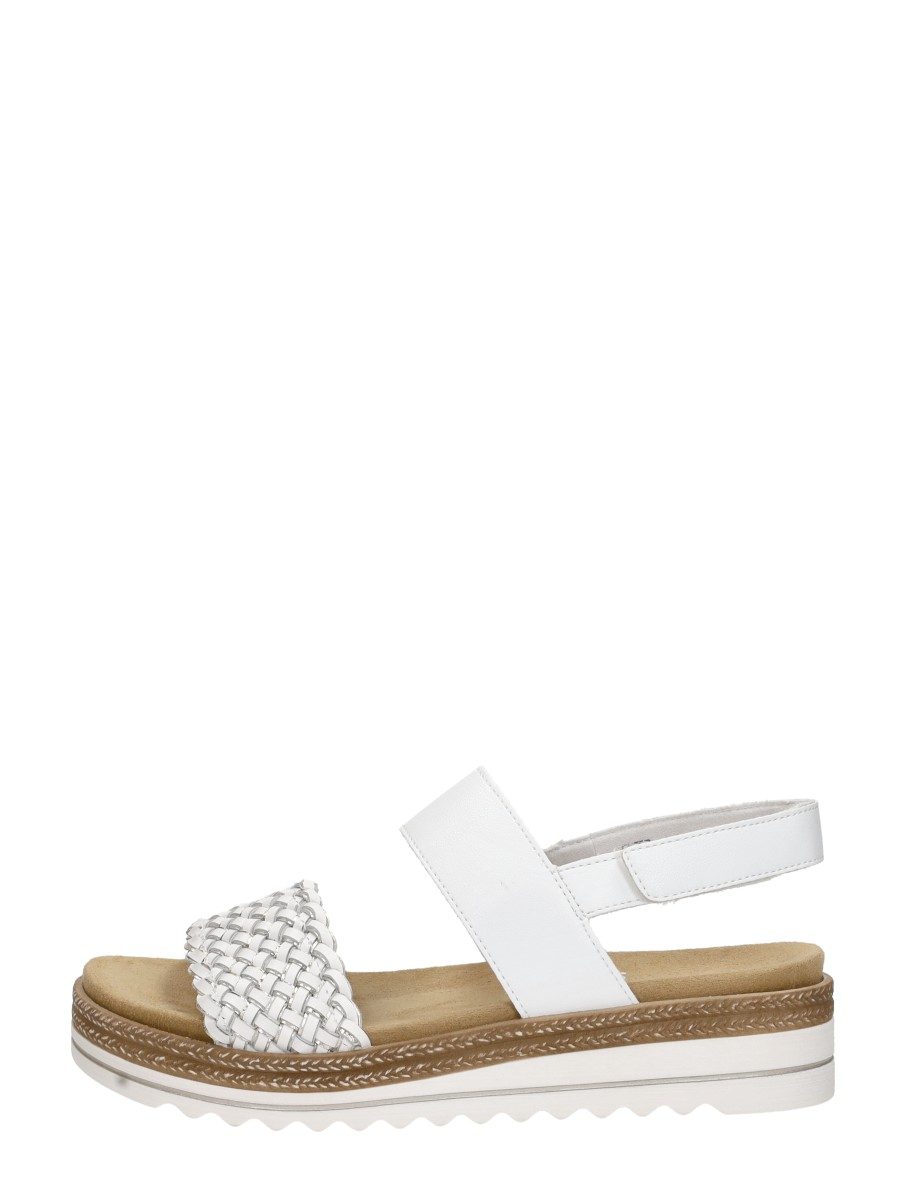 Remonte - Sandalen Plat – wit