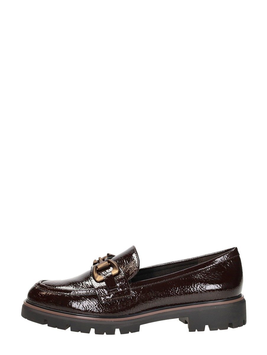 Marco tozzi - Mocassin Bruin Lak