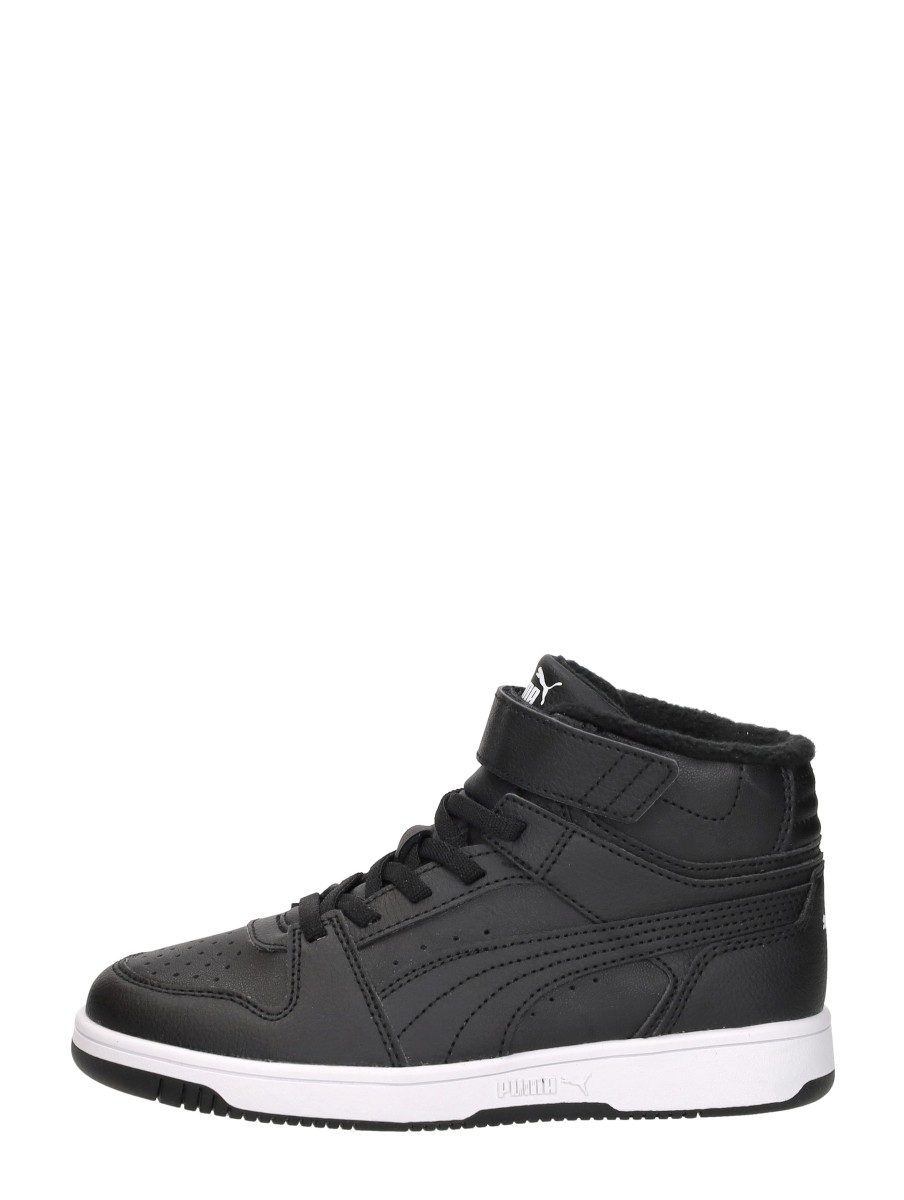 Puma - Rebound Slam Mid Wtr Ac+ Ps – zwart