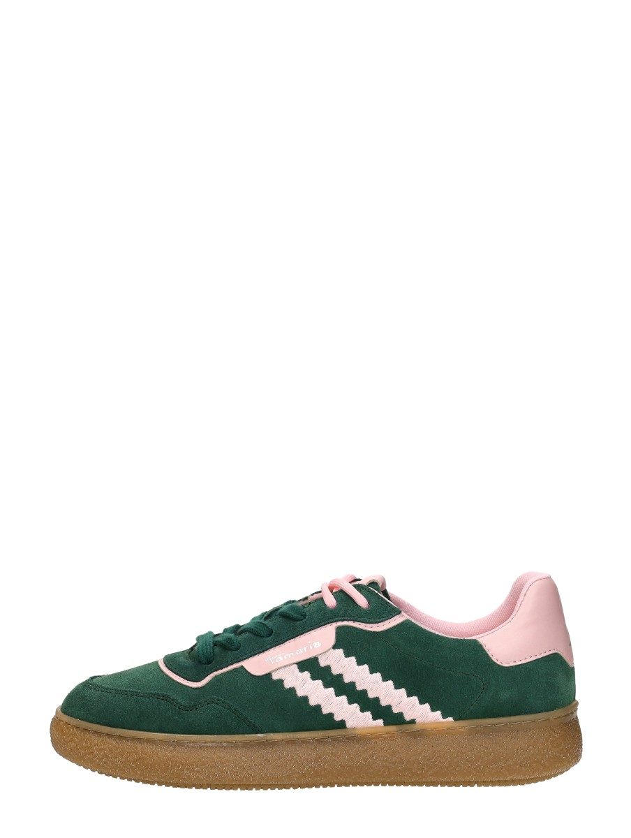 Tamaris - Sneakers Laag – groen