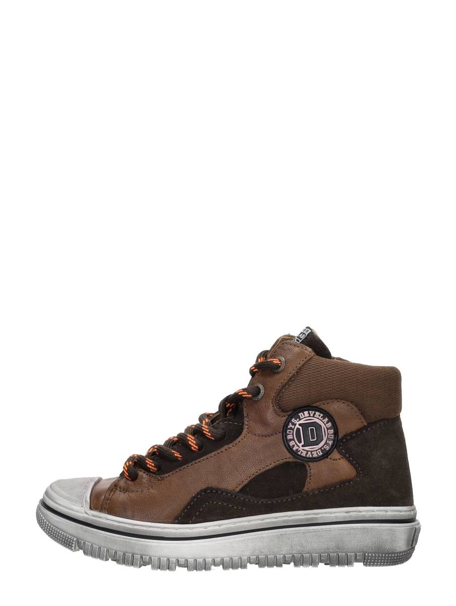 Develab - Veterschoenen Hoog – cognac