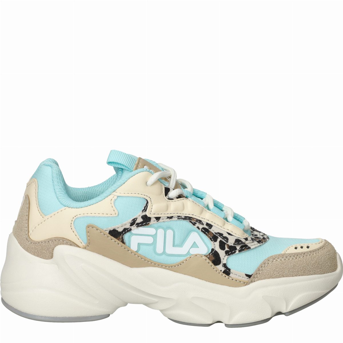 Fila Collene Logo Sneakers Meisjes Blauw