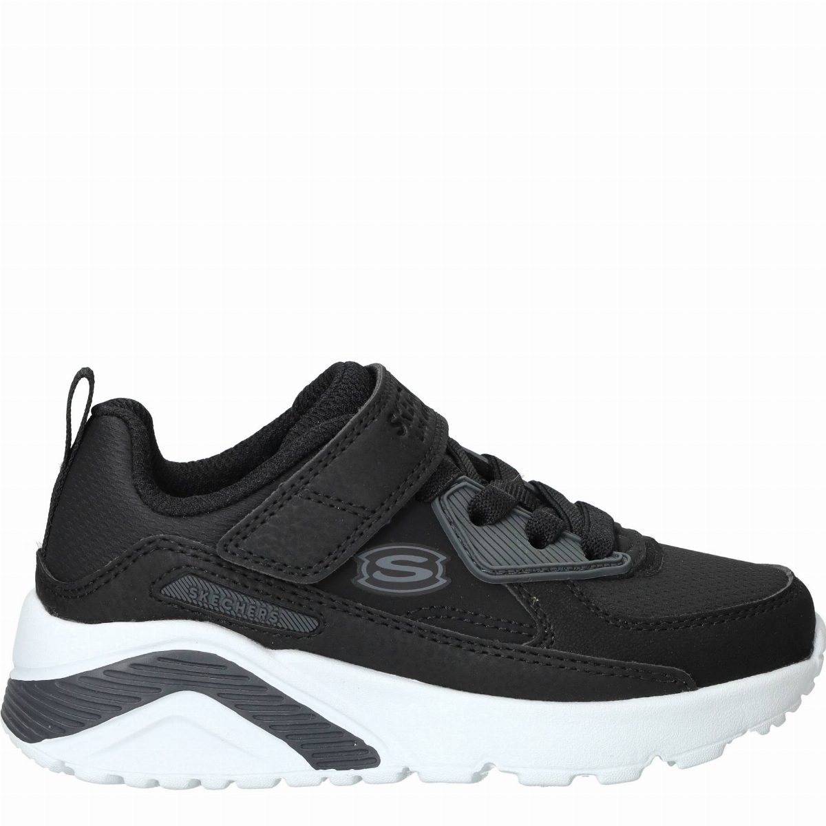 Skechers Uno Lite Revival Edge Sneakers Jongens Zwart