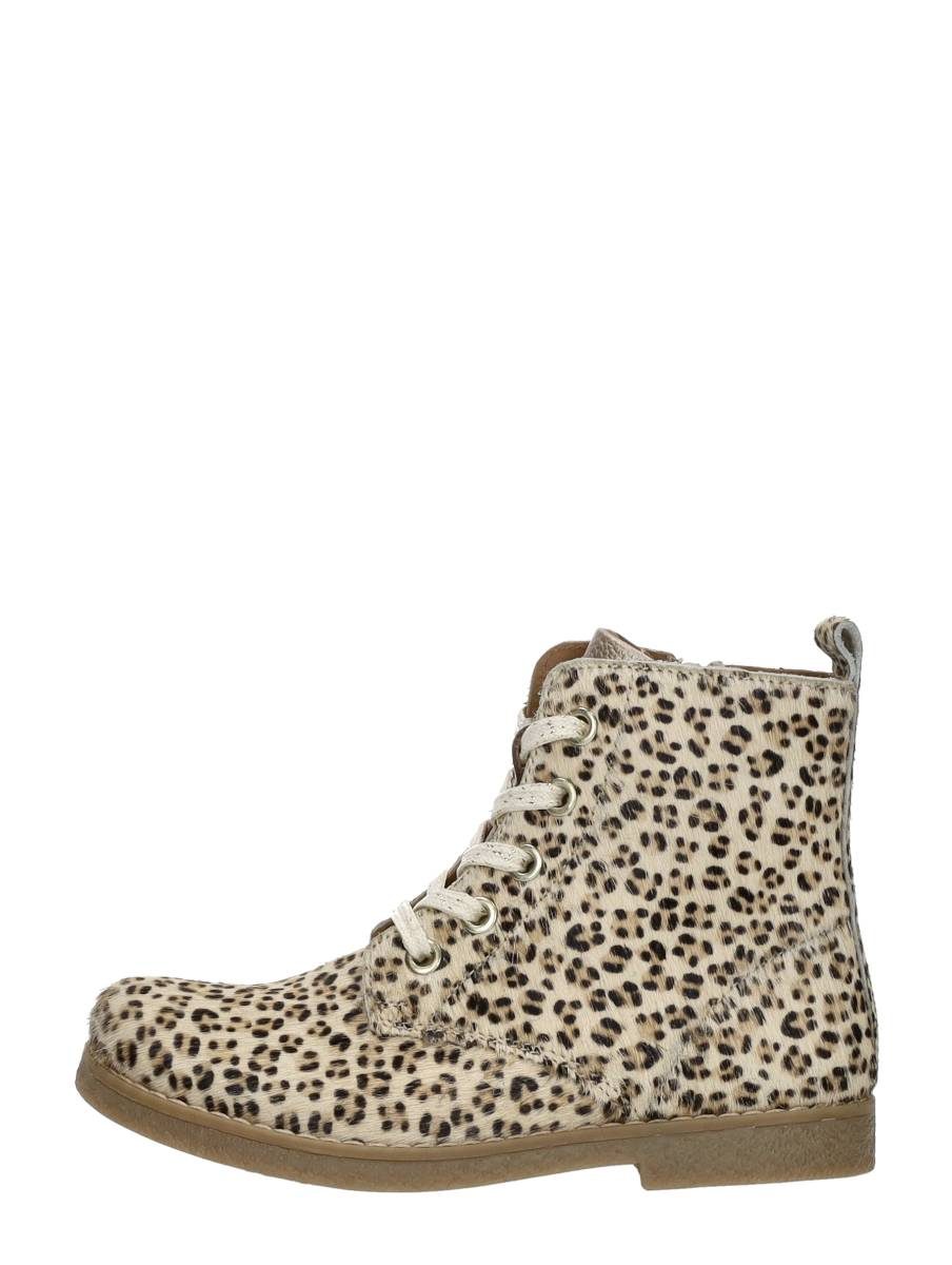 Keq - Veterschoen Hoog – beige – foto 1 van 4