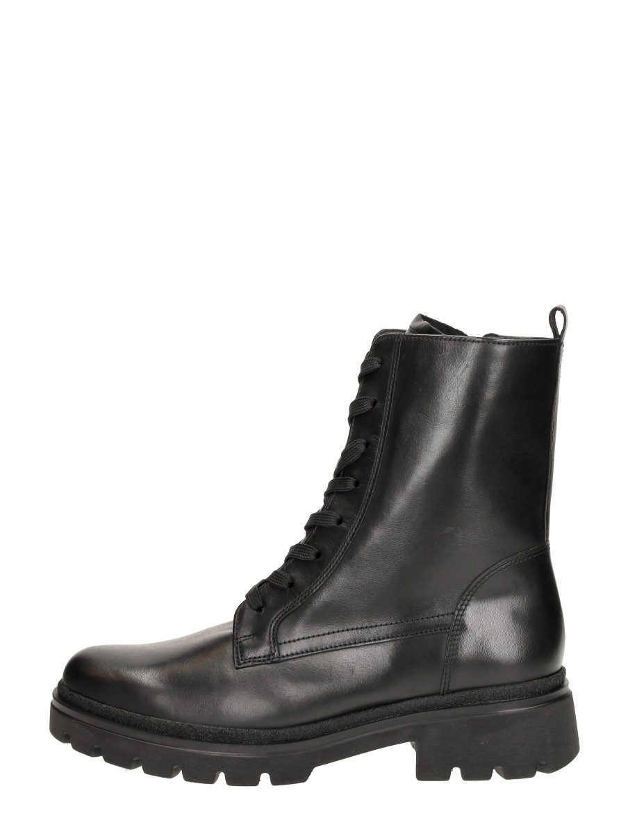 Gabor - Veterschoenen Hoog – zwart