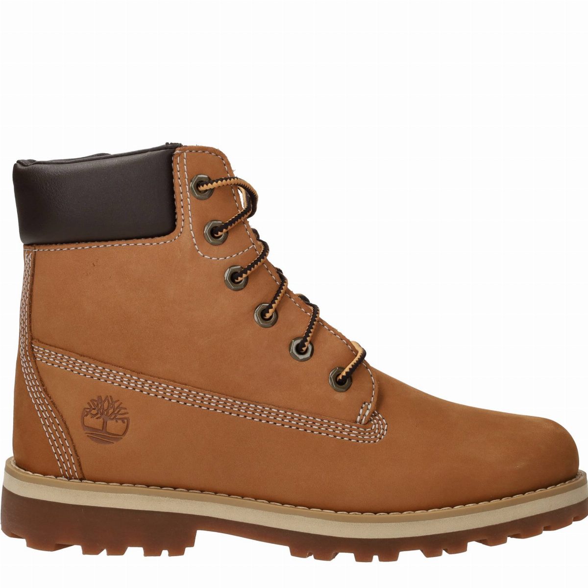 Timberland Courma Kid Mid Lace Up Veterboots Jongens Cognac