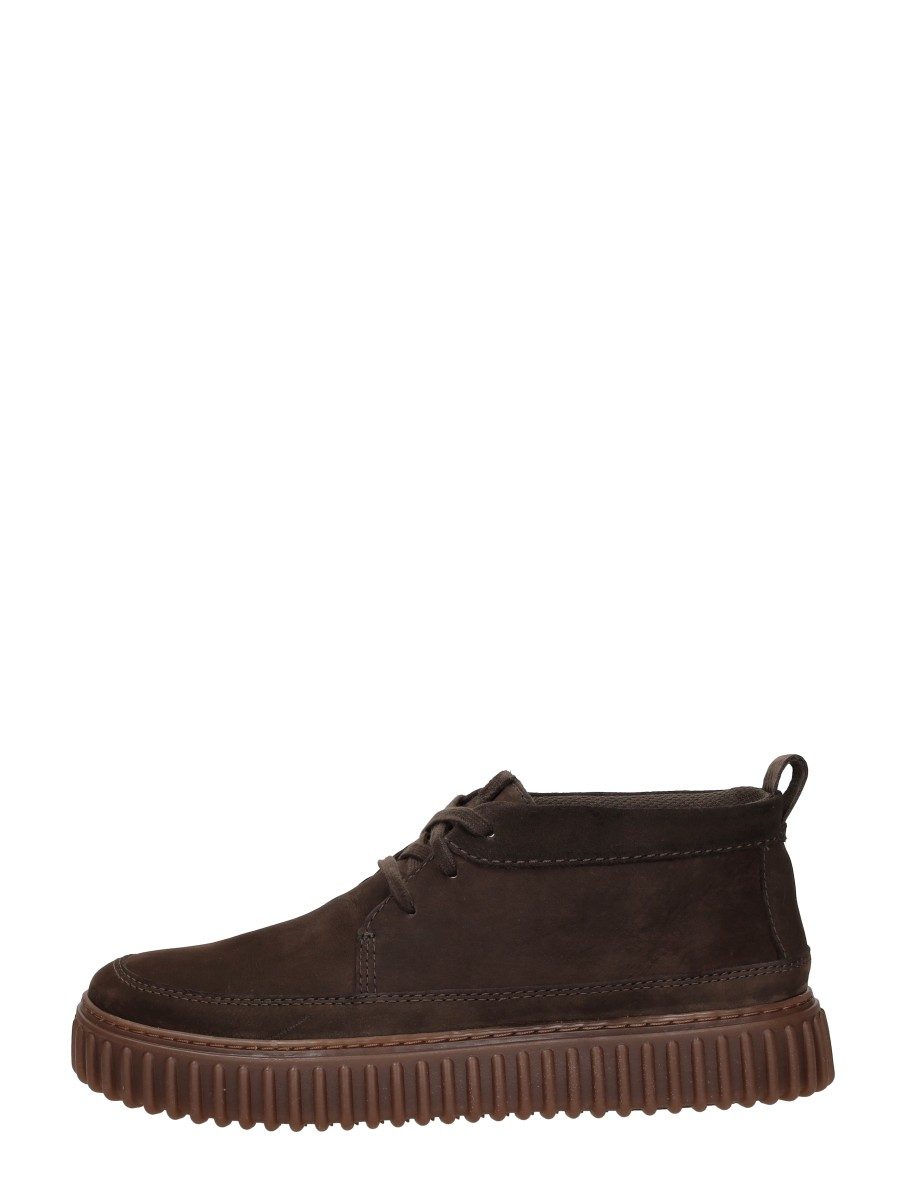 Clarks - Torhill Lace Hi – donkerbruin