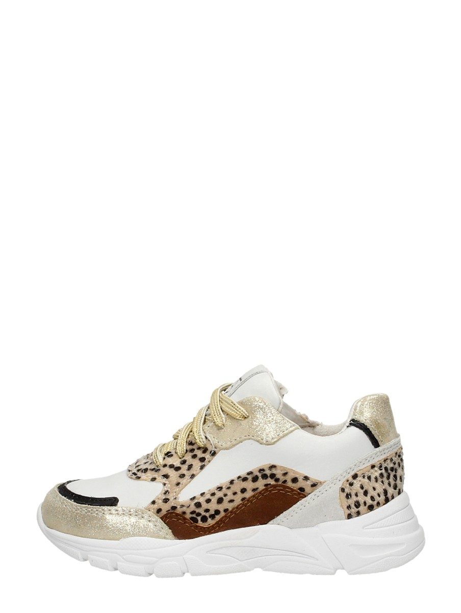 Keq - Sneakers Laag – goudkleur